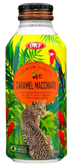 OKF 精品焦糖玛奇朵饮品 390ml | OKF Premium Caramel Macchiato Drink 390ml