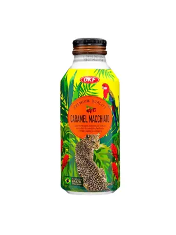 OKF Premium Caramel Macchiato Drink 390ml | OKF 精品焦糖玛奇朵饮品 390ml