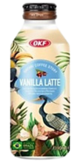 OKF 精品香草拿铁饮品 390ml | OKF Premium Vanilla Latte Drink 390ml