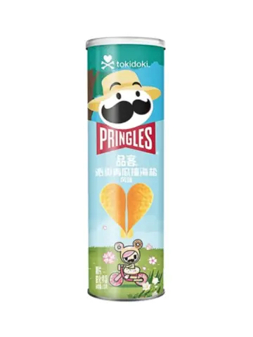 品客 薯片 黄瓜海盐味 110g | PRINGLES Chips Cucumber & Sea Salt Flavor 110g