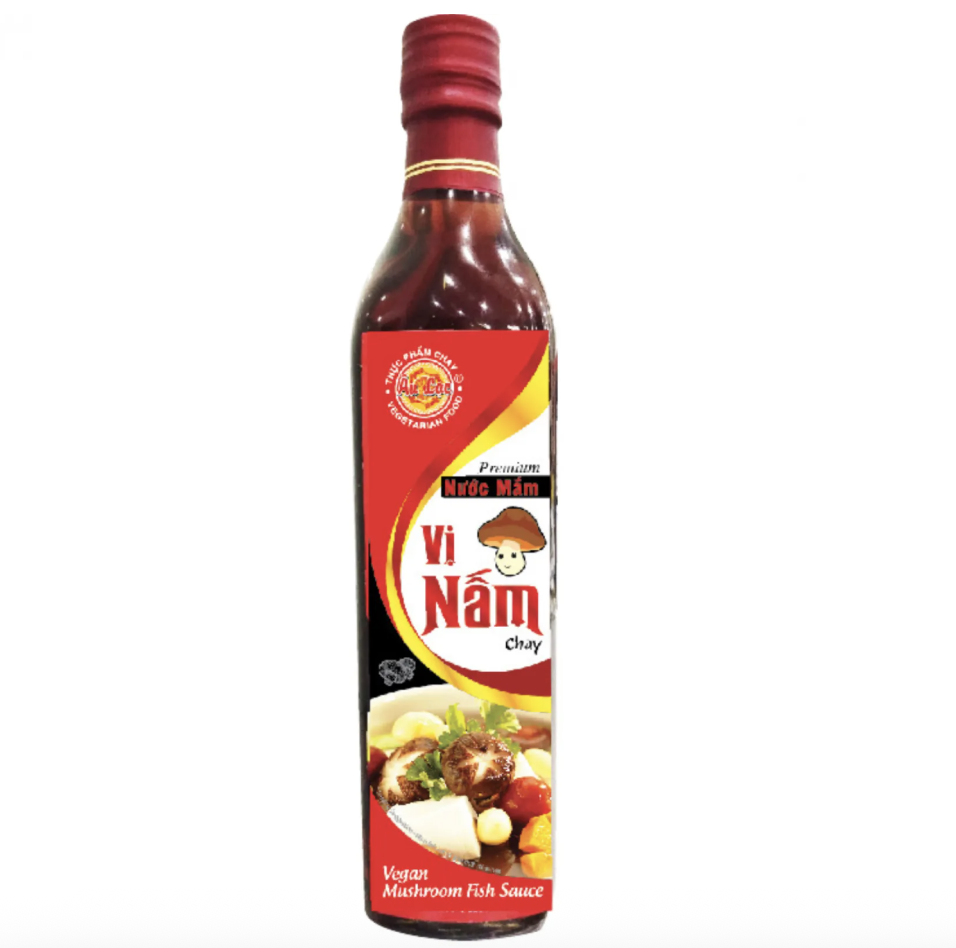 AU LAC Mushroom Fish Sauce Vegan 500ml | AU LAC 蘑菇鱼露 素食 500ml