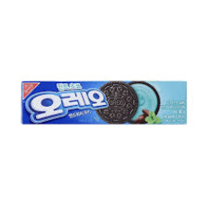 OREO Sandwich Cookies Mint Chocolate Flavor 80g | 奥利奥 薄荷巧克力味 80g