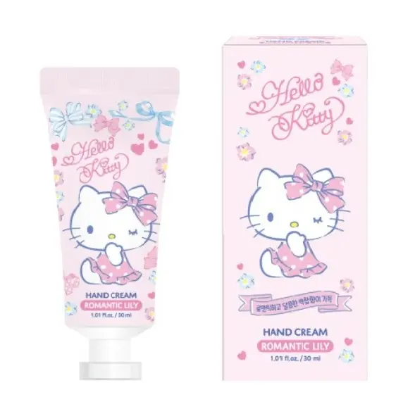 MEASTY SANRIO Hello Kitty Handcream 30ml | MEASTY 三丽鸥 Hello Kitty 护手霜 30ml