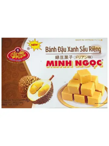MINH NGOC 绿豆糕 榴莲味 300g | MINH NGOC Mung Bean Cake Durian Flavor 300g