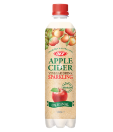 OKF 苹果醋气泡饮 500ml | OKF Apple Cider Vinegar Sparkling Drink 500ml