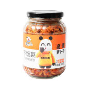 饭扫光 高原风干萝卜 麻辣味 300g | FSG Highland Air-Dried Radish Mala Spicy Flavor 300g