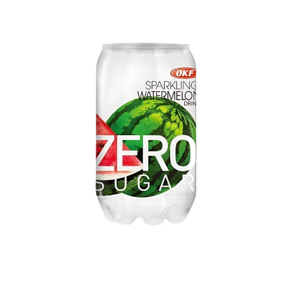 OKF 零糖气泡水 西瓜味 350ml | OKF Sparkling Drink Zero Sugar Watermelon Flavor 350ml