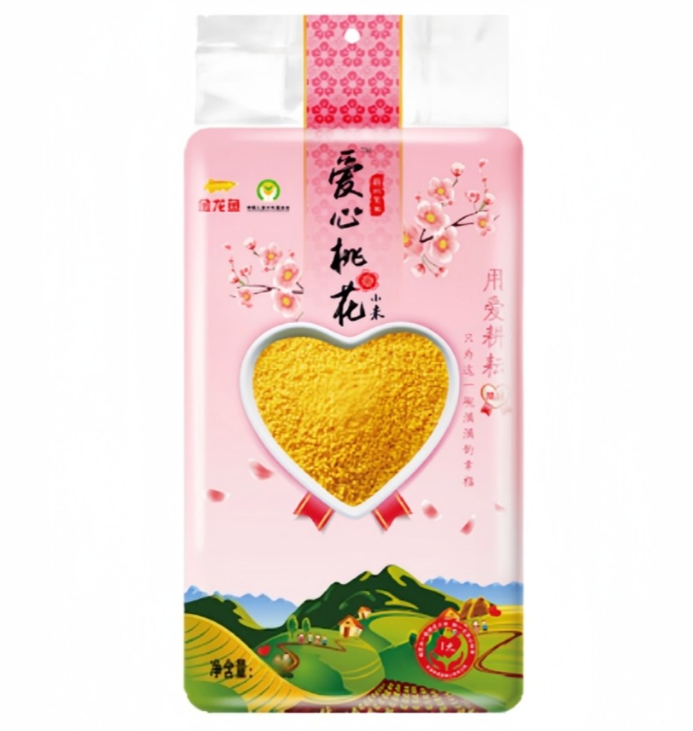 Golden Dragon Millet 1 kg | 金龙鱼 爱心桃花小米 1kg
