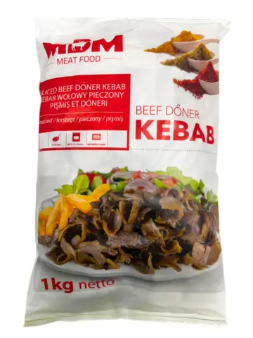 MBM Brand Valmiskebab Beef 1kg | MBM 牌 土耳其烤肉片 牛肉 1kg