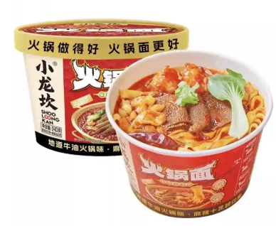 小龙坎 火锅面 麻辣牛油火锅味 140g | XLK Instant Hot Pot Noodles Spicy Beef Tallow Flavor 140g