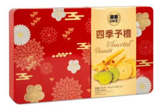 OKE Assorted Biscuits 416g | 澳客四季予礼 酥点礼盒 416g