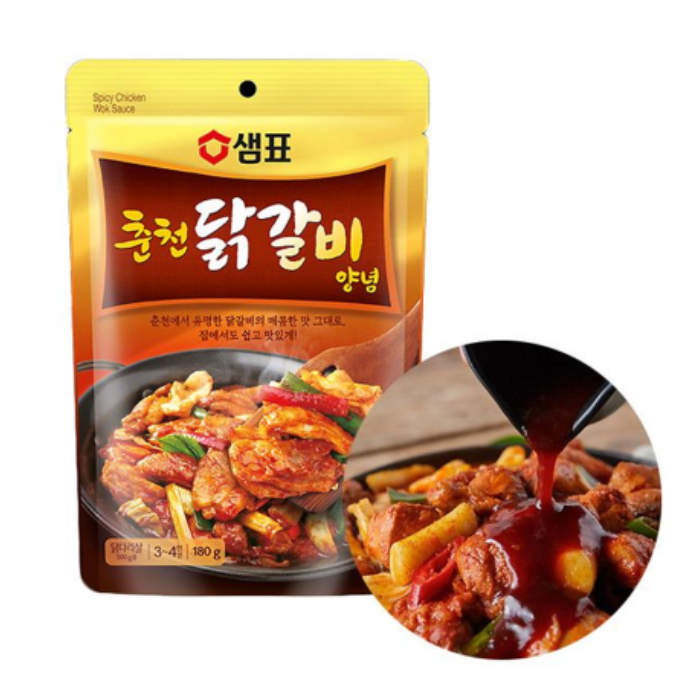 SEMPIO 春川炒鸡调味酱 180g | SEMPIO Spicy Dakgalbi Chicken Sauce 180g