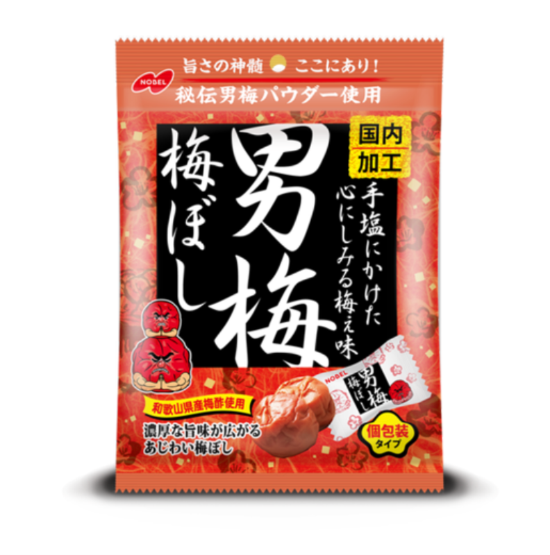 NOBEL 日式梅子干 52g | NOBEL Dried Japanese Ume Plum Snack 52g