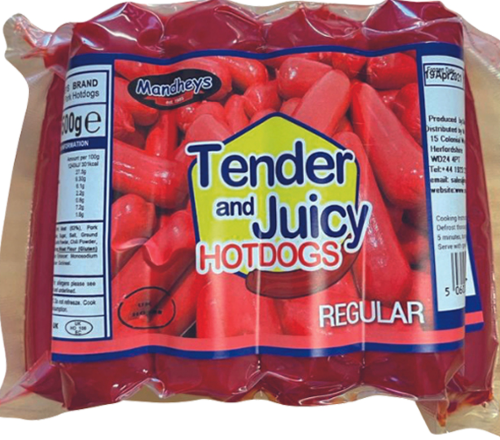 Mandhey’s 热狗 500g | Mandhey’s Regular Hot Dog 500g