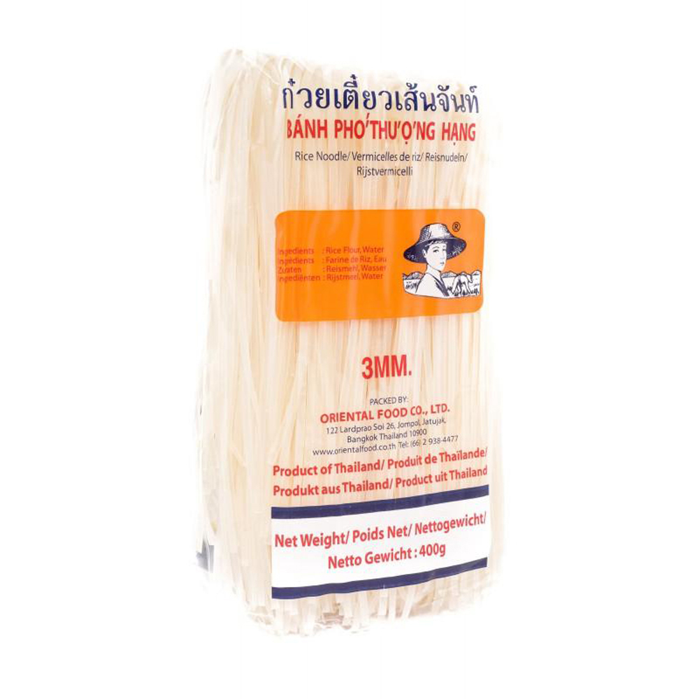 Farmer 河粉 (3mm) 400g | Farmer Rice Sticks (Straight) 3mm 400g