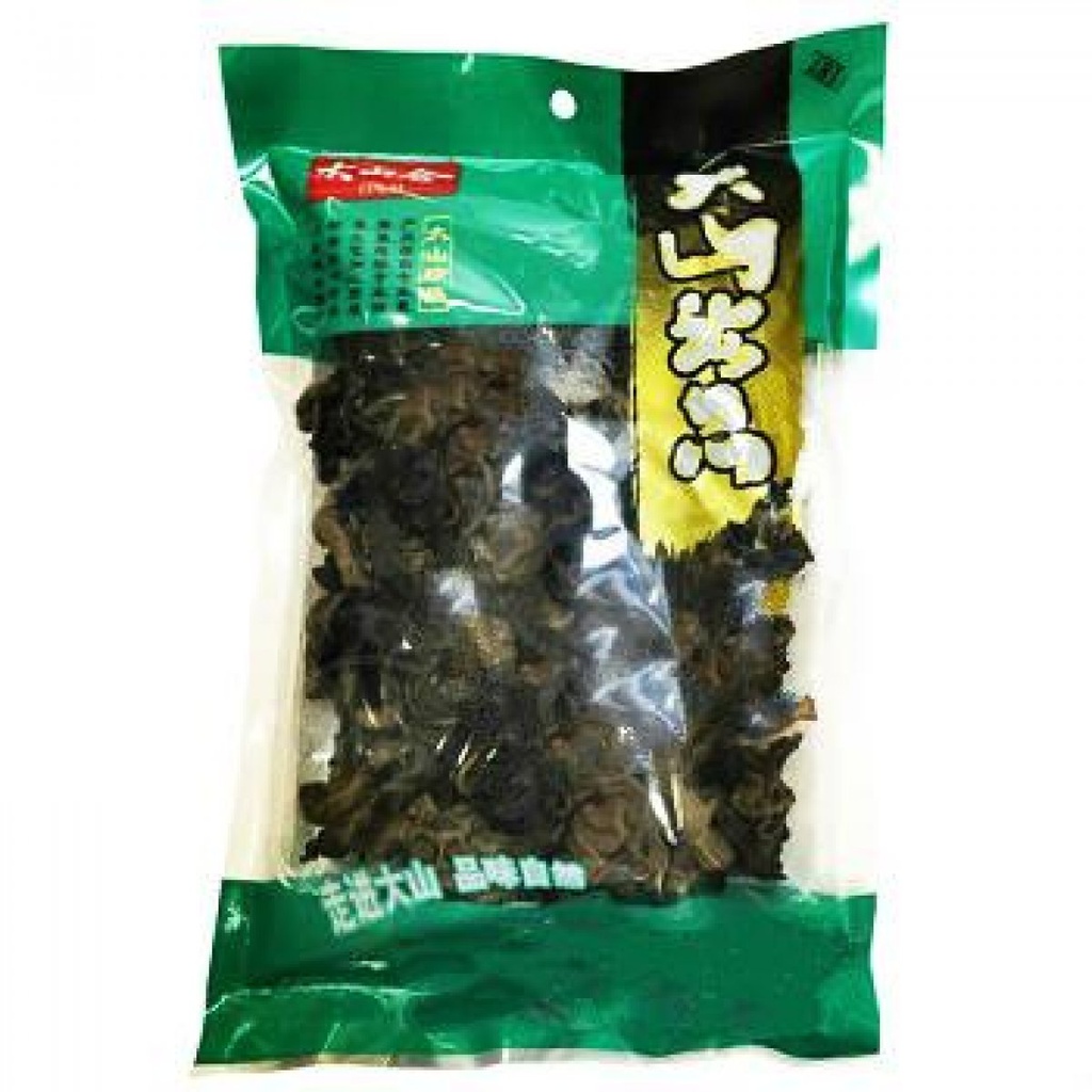 大山合 单片黑木耳 100g | DSH Black Fungus Slices 100g