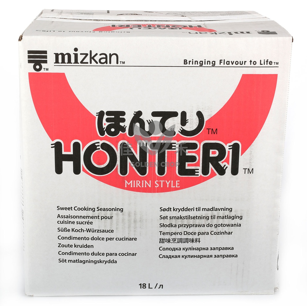 Mizkan 味淋 18L / 箱 | Mizkan Honteri Mirin 18L