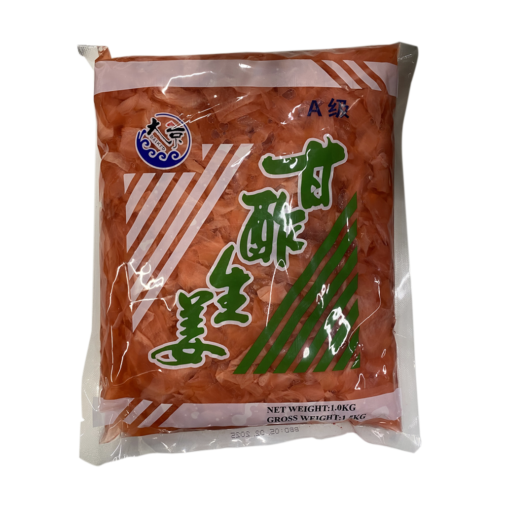 大京/禾味 寿司姜片(粉色)1kg | Daikyo/Kim Pickled Ginger (Pink) 1kg