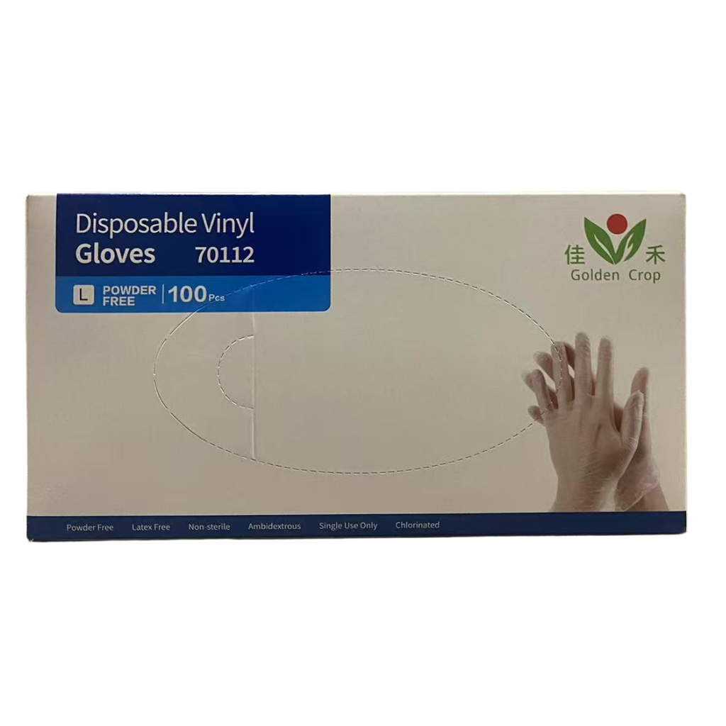 Vinyl Glove L | 透明手套 / 盒 (L号)