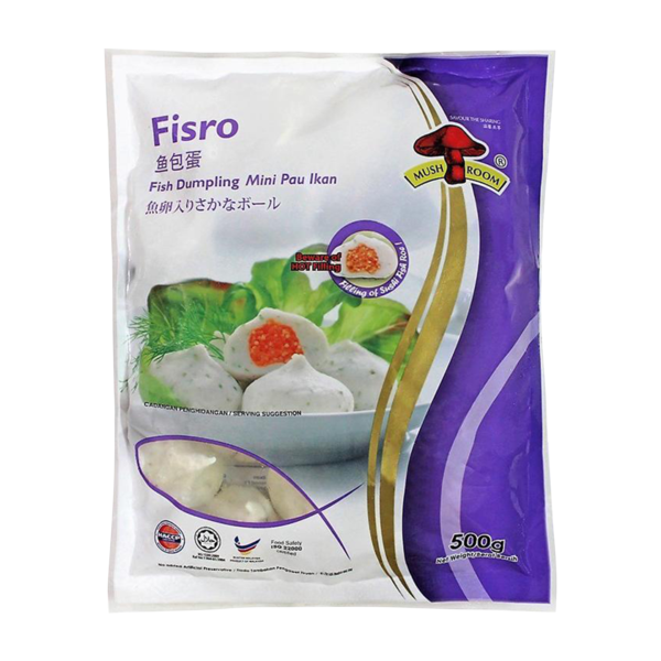 香菇牌 鱼包蛋 500g | Mushroom Brand Fisro Fish Roe Dumpling Mini Pau Ikan 500g