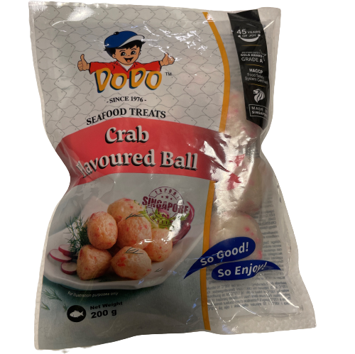 Dodo 蟹肉丸 200g | Dodo Crab Flavoured Balls 200g