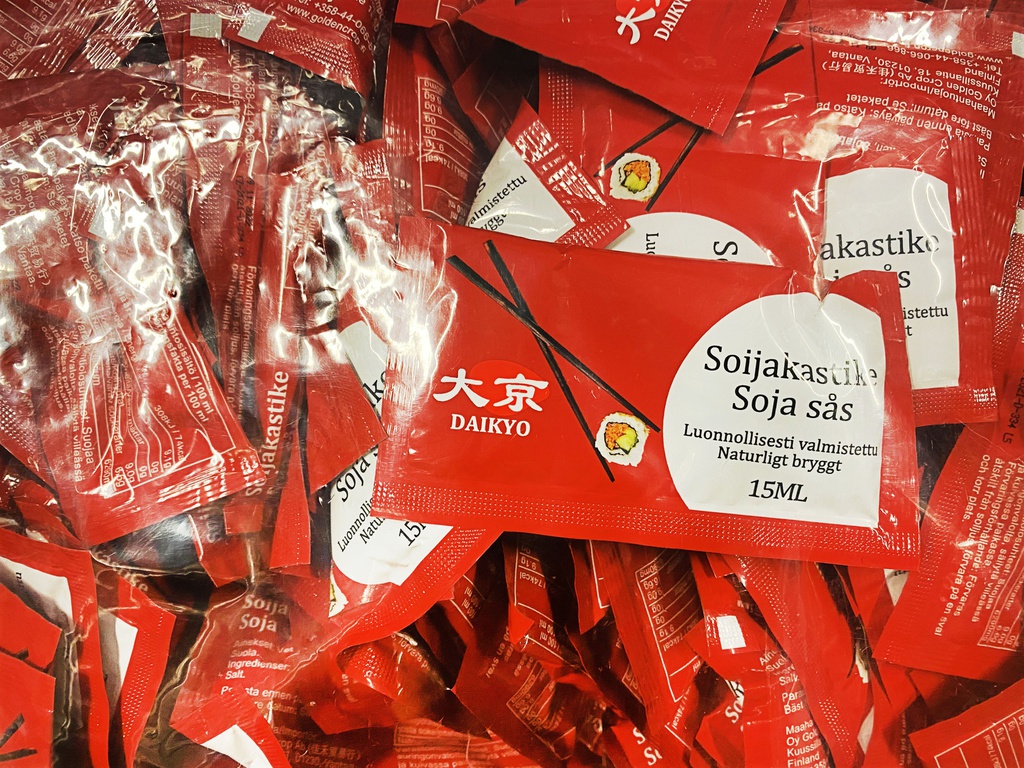 KMI Soy Sauce for Take Away 15ml*500 / CTN | KMI 禾味 外卖酱油 15ml*500小包/箱