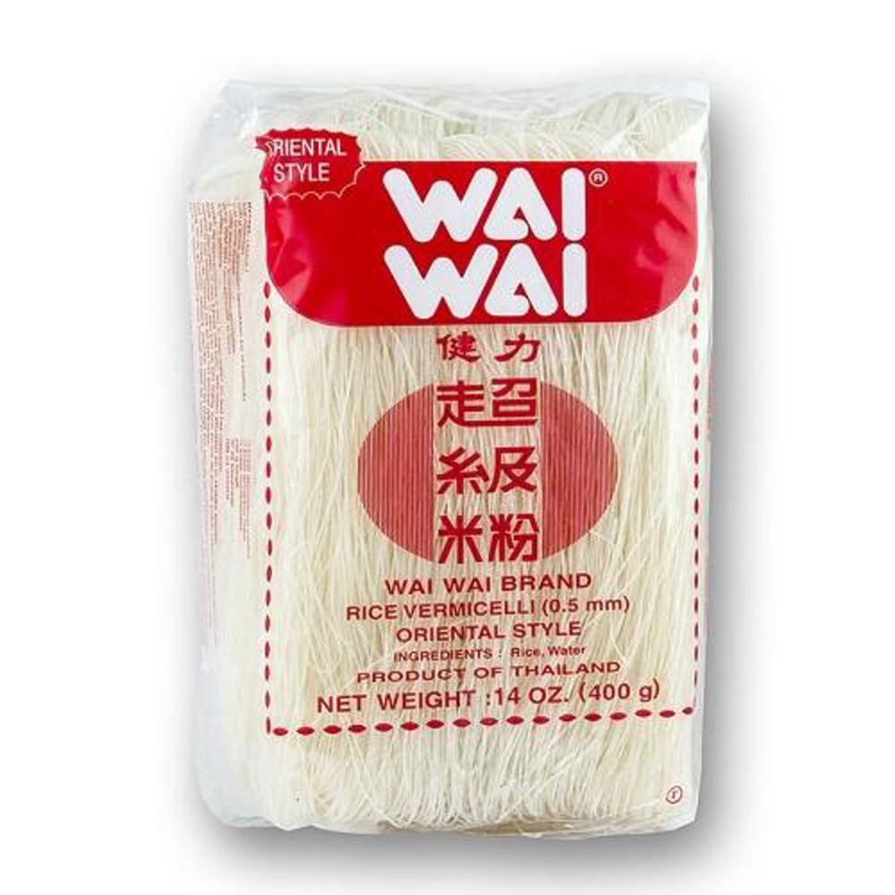 Wai Wai 健力米粉 400g | Wai Wai Oriental Style Rice Vermicelli 400g