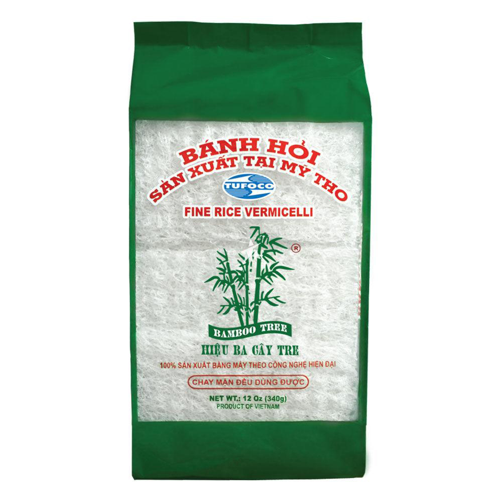 Bamboo Tree Fine Rice Vermicelli Banh hoi 340g  | 竹树牌 超细越南米粉 340g