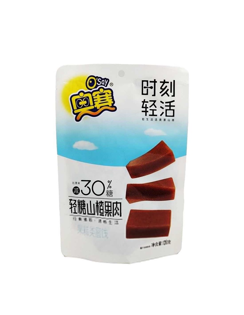 Aosai Light Sugar Hawthorn Pulp 128g |  奥赛 轻糖山楂果肉 128g
