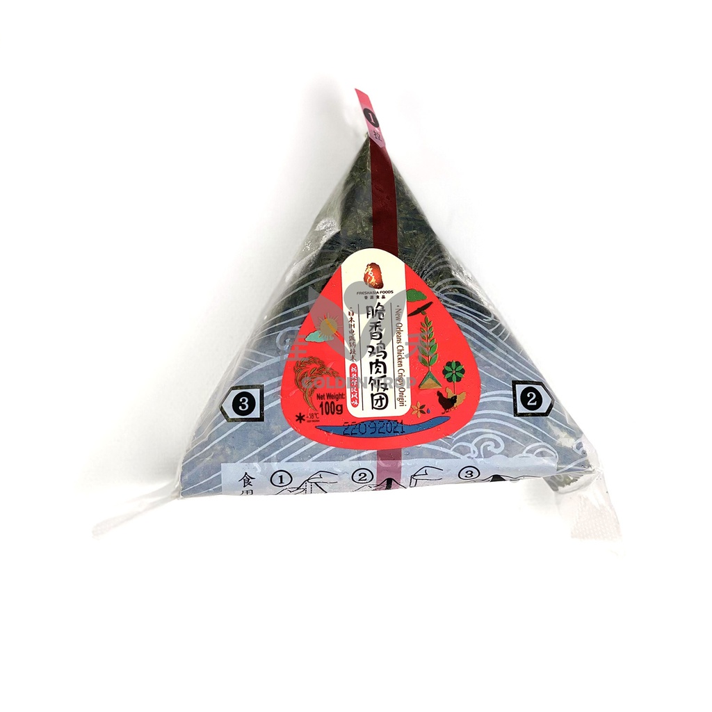 FF New Orleans Chicken Crispy Onigiri 100g