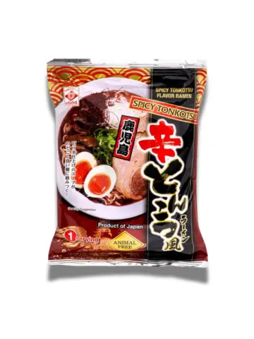 JP HIGASHIMARU Instant Ramen Tonkotsu Ramen Spicy Flav. 78.5g | 鹿儿岛 豚骨拉面 辣味 78.5g