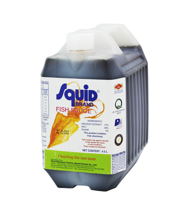 Squid Brand Fish Sauce 4.5L | 鱿鱼牌 鱼露 4.5L