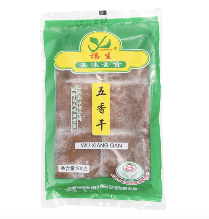 香香 ZXB Frozen Beancurd 200g | 张小宝五香干200g | GC supermarket B2C