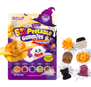 COKOC Peelable Gummies Mixed Fruit Flavor Halloween 60g | COKOC 可剥软糖 混合水果味 万圣节装 60g