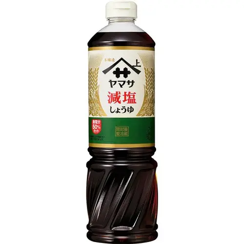 Yamasa Soy Sauce Less Salt Green 1L | Yamasa 酱油 少盐 绿色 1L