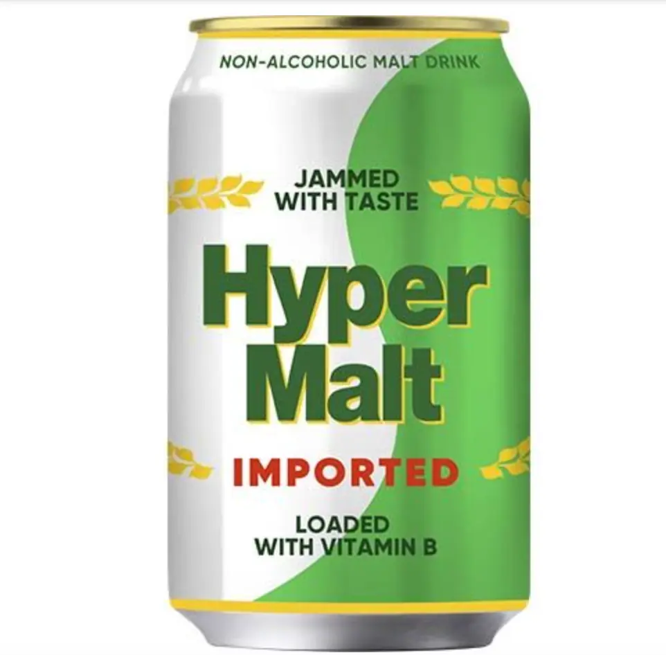 HYPER MALT Malt Drink Can 330ml | HYPER MALT 麦芽饮料 无酒精 330ml