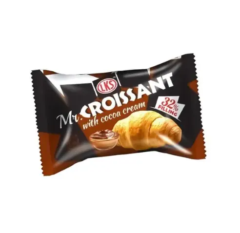LKS MR.Croissant Cocoa Cream-Filled Croissant 45g | LKS MR.Croissant 可可奶油夹心羊角面包 45g