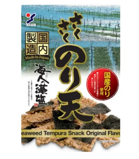 YAMAEI Crunchy Tempura Seaweed Snack Original Flavor 70g | YAMAEI 天妇罗脆海苔 原味 70g