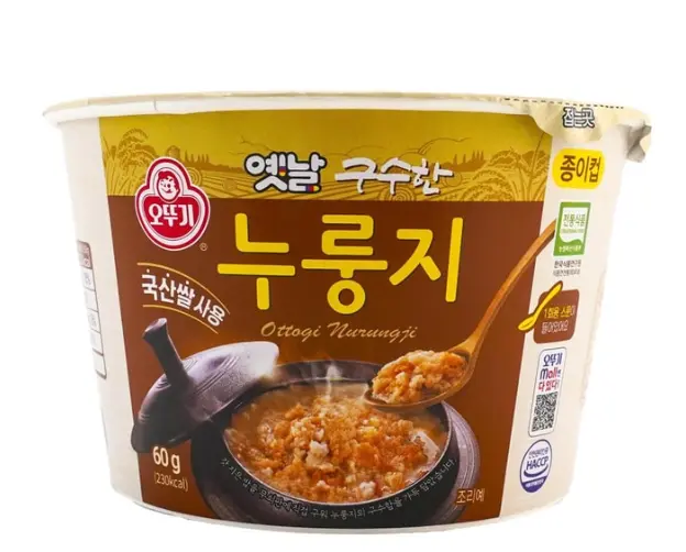 OTTOGI Instant Crispy Rice Cup 60g | OTTOGI 即食锅巴汤 60g