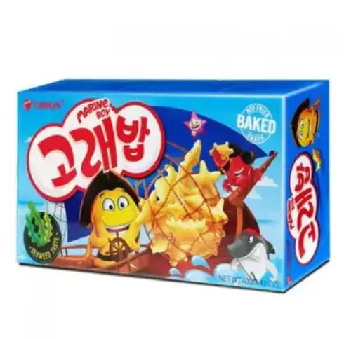 ORION Marine Boy Baked Snack Seaweed Flavor 40g | ORION Marine Boy 膨化零食 海苔味 40g