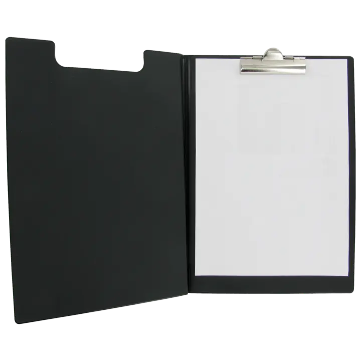 Double Writing Board Bantex Black Form | 黑色双面书写板 