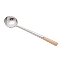 No.2 Stainless Steel Long-Handle Ladle 12cm | 二号不锈钢长柄炒勺  12cm