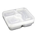 Take Away Box 1000ml 3+1 PARTS (150sets)