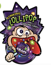 STRIKING Lollipop With Popping Candy Grape Flav. 13.8g | STRIKING 跳跳棒棒糖  葡萄味 13.8g