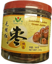 GC Seedless Candied Green Jujube 340g | 佳禾 去核蜜枣 340g